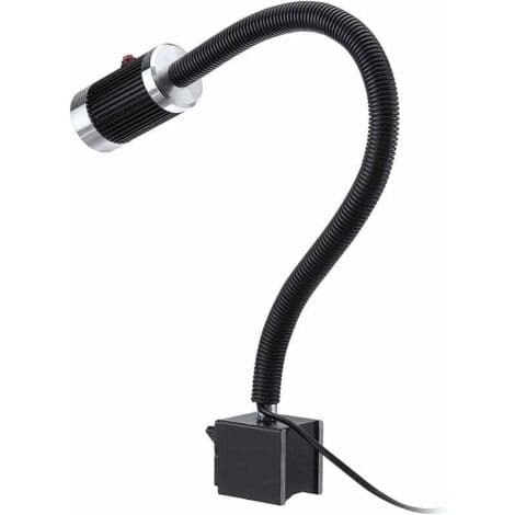 9W LED arbejdslys – Kraftig magnetfod – 360° fleksibel arm – 220V – 1080 lm lysstrøm