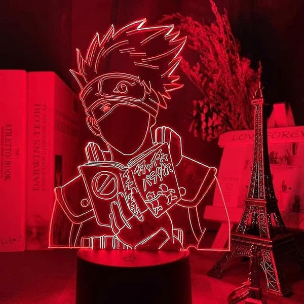 3D LED-yövalo Anime Naruto Kakashi Hatake