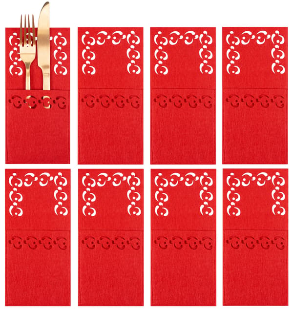 |NN| Julebestikholdere 8 stk (KF357R x2)