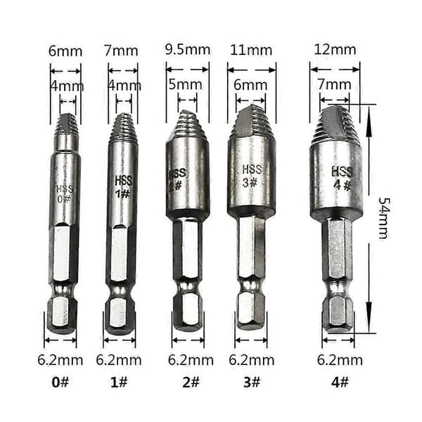 Mintiml Screw Easy Out - Premium skrueuttrekker