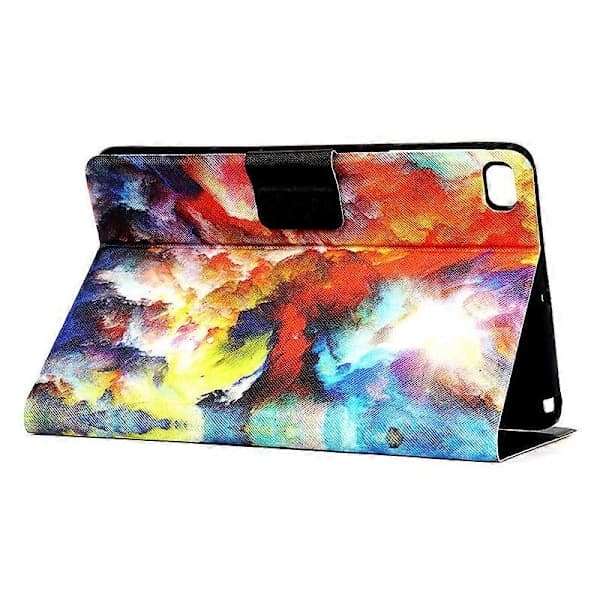 Colorful Samsung A8 Case for Samsung A8 2022/2021 SM-X200/X205/X207 Stand Folio Protective Case with Auto Sleep/Wake Function Samsung Tab A8 Tablet