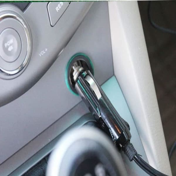 Varmeblæser/Defroster Universal 12V 200W Sort Bærbar Blæser