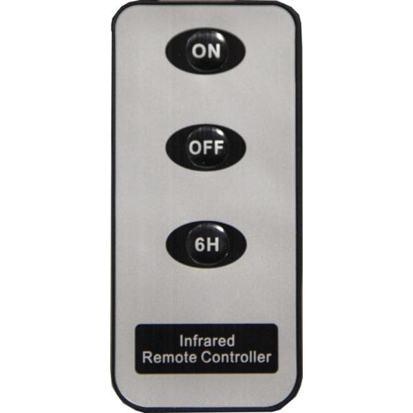 LED Antikke lys 4-pakning med fjernkontroll og timer Vit white