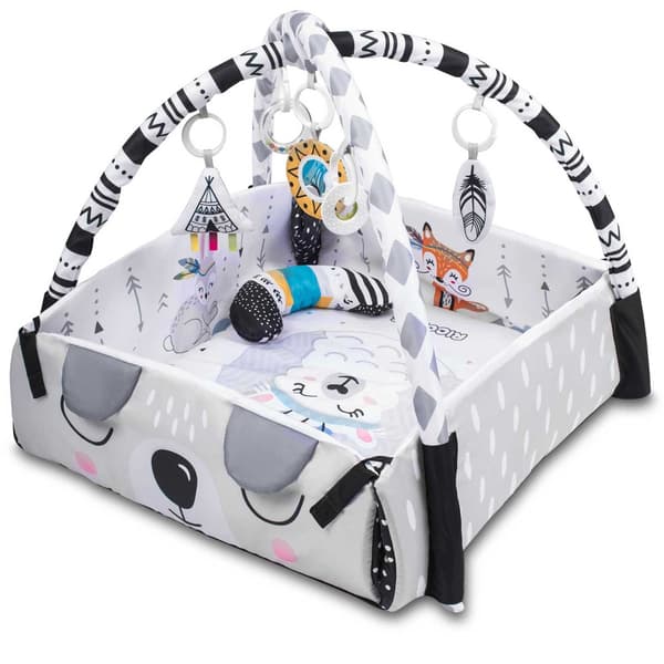 Interaktiv og pedagogisk lekematte 110 x 100 cm Boho Ricokids