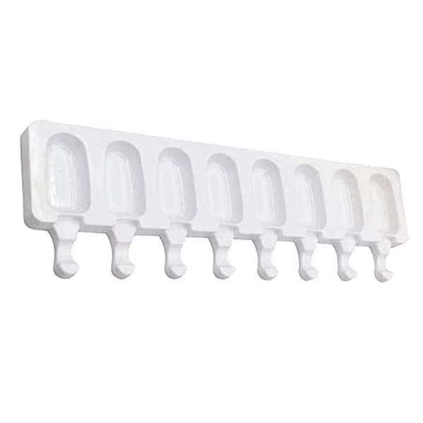 Silikoneform til ispinde, DIY-ispindemaskine, BPA-fri, genanvendelig