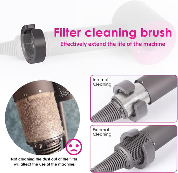 Filterdeksel til Dyson Supersonic Airwrap HS05 HS01
