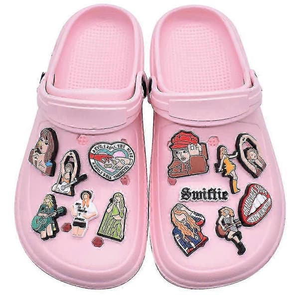 31 stk. Taylor Swift Croc-charms Jibbitz-dekoration