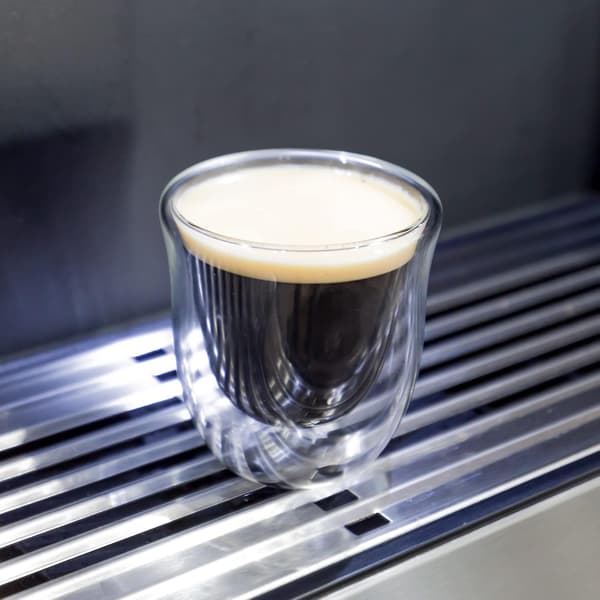 4-pak 80 ml espressokopper, dobbeltvæggede termo-isolerede espressokopper, glaskaffekopper