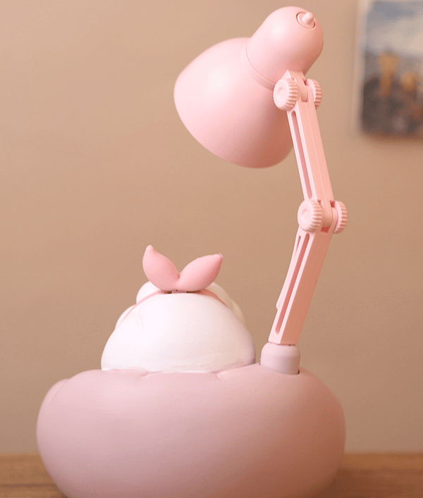 Creative small table lamp decoration cartoon old man and grandmother