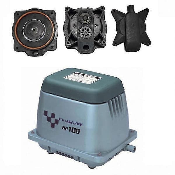 Membran reparationssæt til luftpumpe Hiblow HP-100 HP-120 HP-80 HP-60 ABS