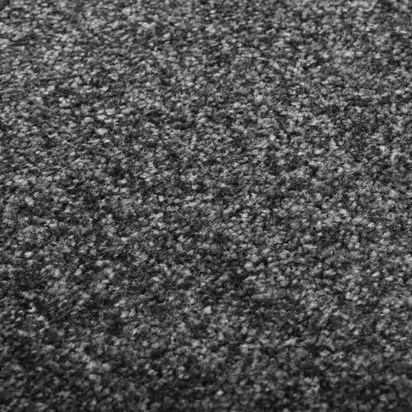 vidaXL Dørmatte vaskbar antrasitt 60x90 cm Antracit silver