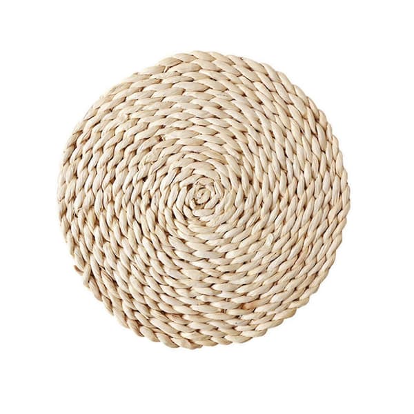 Dining Mat Woven from Corn Husk, Heat Insulating Pot Holder, Kaesi Coaster