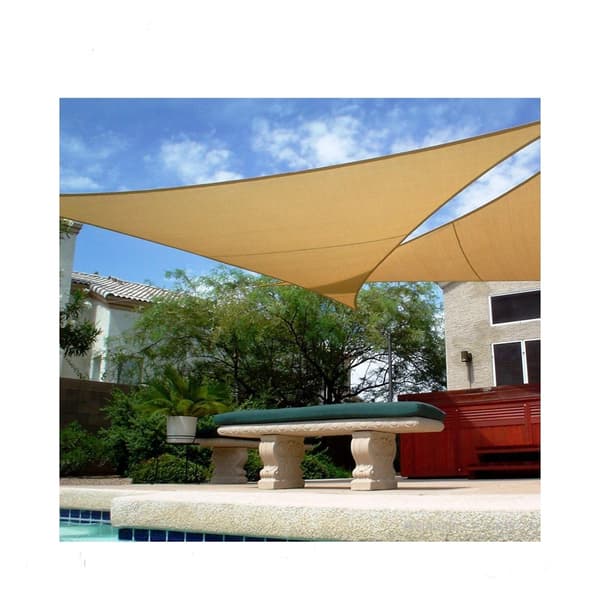 Skyggesegl. Pustende solbeskyttelse. 85 % UV-bestandig. For Gard