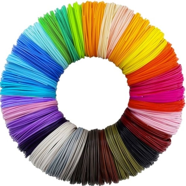 30 kpl - PLA-filamentti 3D-kynään - 1,75 mm x 10 m Multicolor multifärg