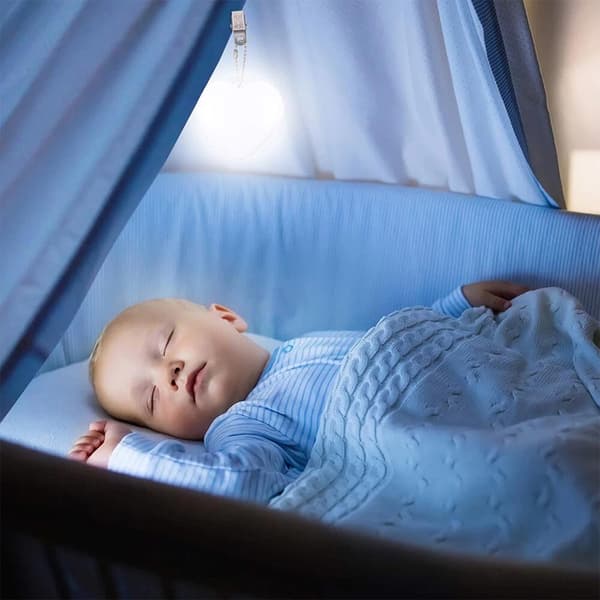 Natlampe / Hjerteformet LED-lampe med Touchsensor - Bærbar 49