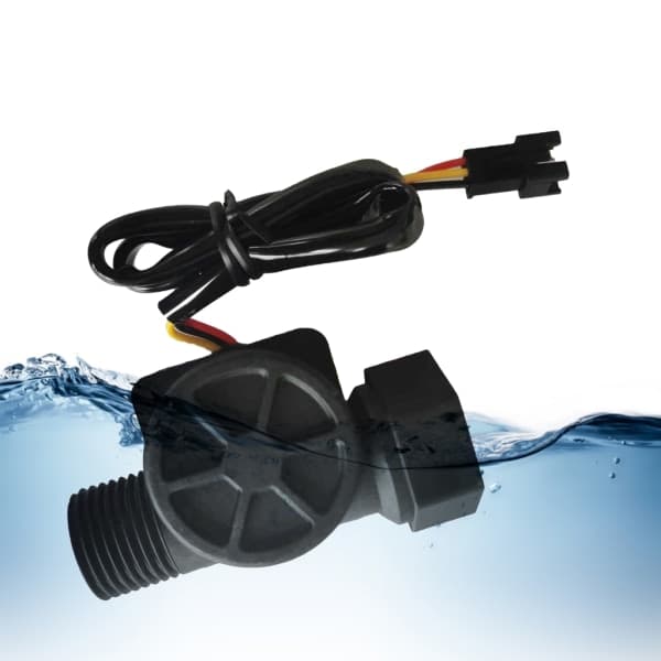DN15 1-30L/min Water Flow Sensor G1/2 4-point Flow Meter Counter Water Control Switch for Irrigation Chemical Industry