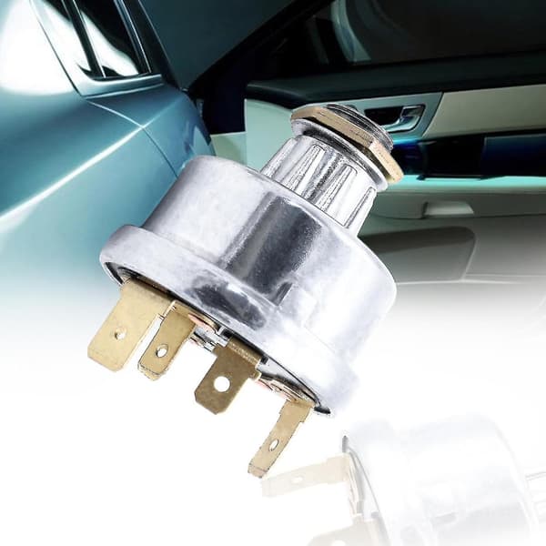 Lucas 35670 128sa Ignition Switch with Key for Universal Tractors/Trailers, Made of Quality Material