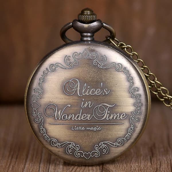 Lille Prinsen 175 Bronze Quartz Lommeur Retro Alice Tema Lomme- & Hængende Ur Dame