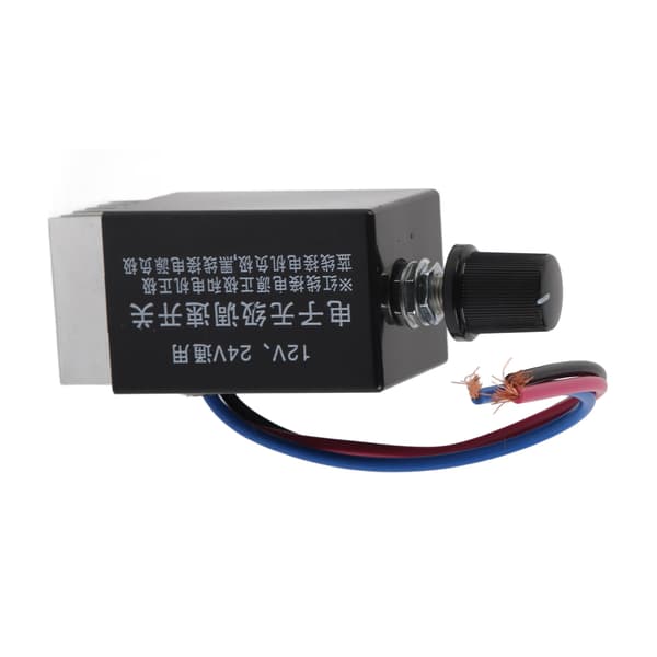 Universal DC 12V/24V Motorhastighetsregulator Bryter For Bil Lastebil Vifte Varmeapparat Kontroll