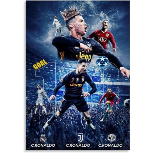 Pussel 1000 bitar Cristiano Ronaldo Posters Trä Vuxenleksaker Dekompressionsspel Wk61xv 1000 Pieces