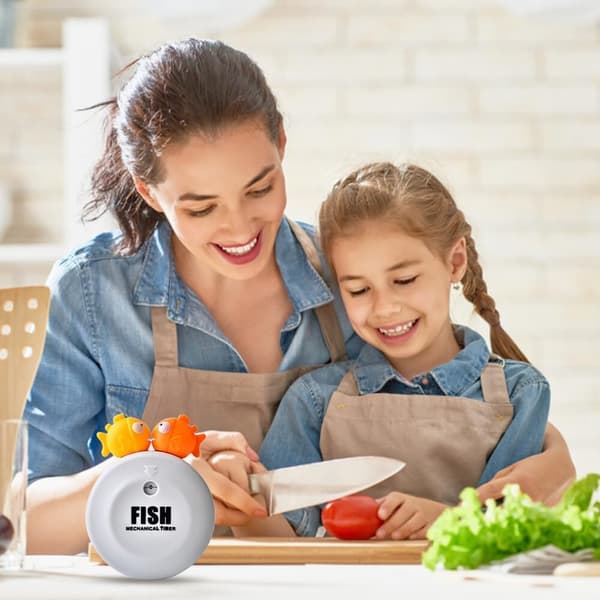 Kitchen Timer, Kitchen Timers for Cooking, Mechanical Countdown Timer Cute Shapes Novelty Kitchen Timer for Cooking, Baking
