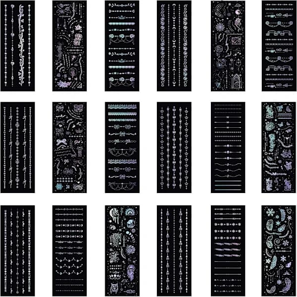 Holographic Stickers Glitter Stickers