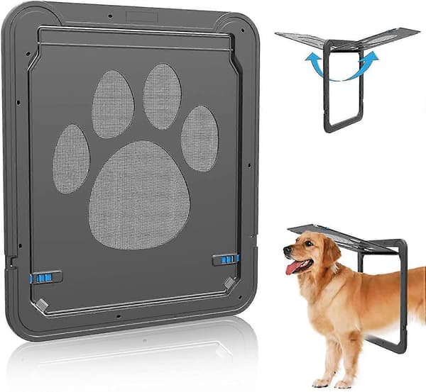 Kæledyrsnetdør til skydedør Beskyttelse Hund Kat Netdør med magnetisk automatisk lukning
