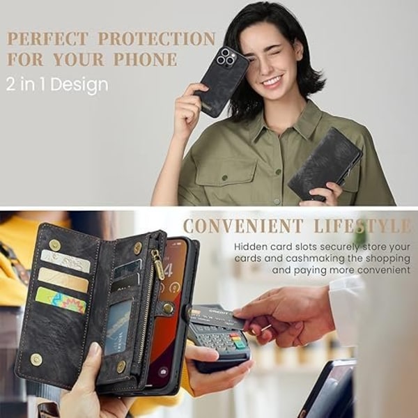 caseme 008 iphone 16 pro max sort sort black