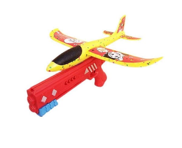 Flygplanspistol Flygplansleksak Katapult Utomhus Flygande Launcher Utomhusleksaker