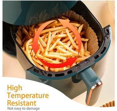 100-pakning Airfryer-papir - 20 cm