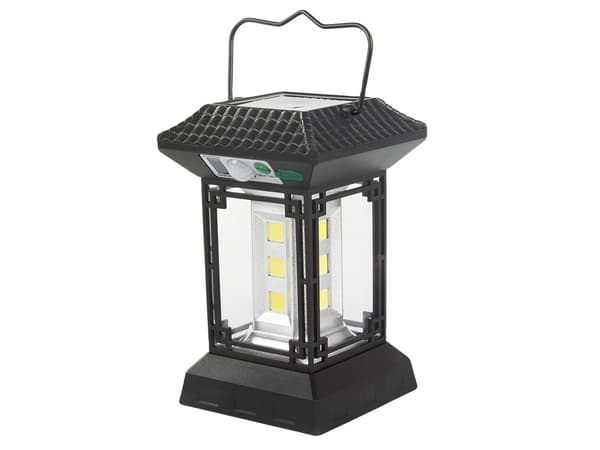 Solcellelampe 60 LED - 5 tilstande + fjernbetjening 428