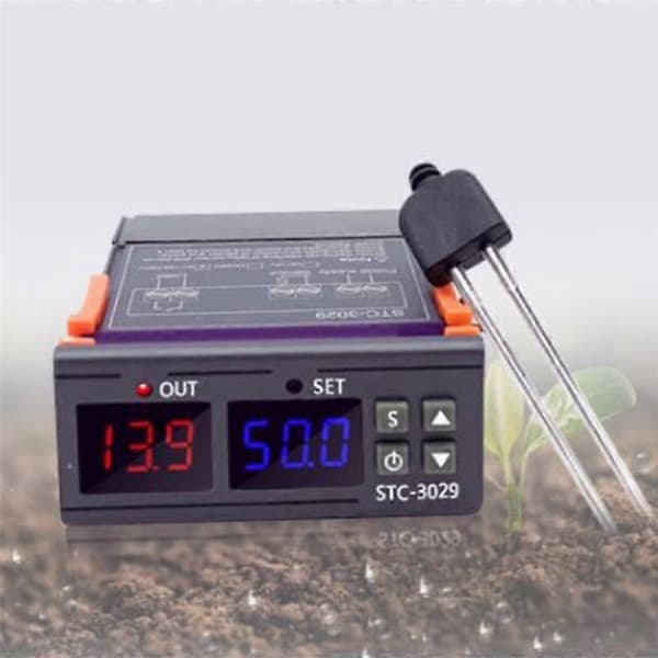 STC-3029 Moisture Controller Soil Humidity Sensor Module Soil Moisture Tester for Gardening Plants Agriculture AC110-220V