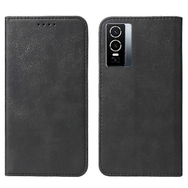 Magnetisk læderetui til Vivo Y76 5G
