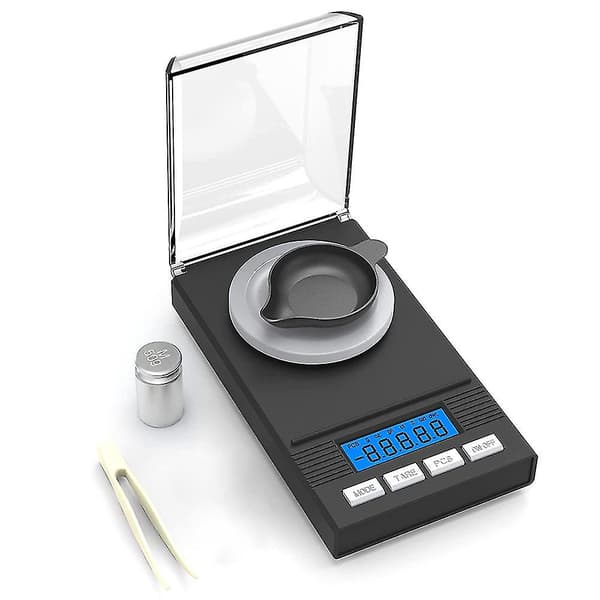 50g/0,001g Milligram Scale, Milligram Accuracy Scale, mg, Pocket Scale, Laboratory Scale with LCD Display