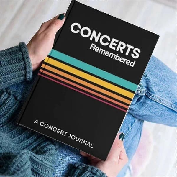 Koncertjournal til dokumentation af yndlingskoncerter