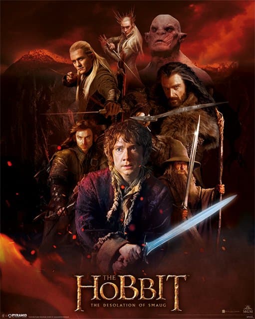 Hobbit To Miniplakat Ild Montage M156