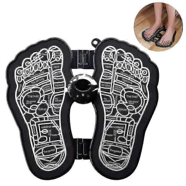 EMS Body Shaping Foot Massager with Remote Control, 6 Modes