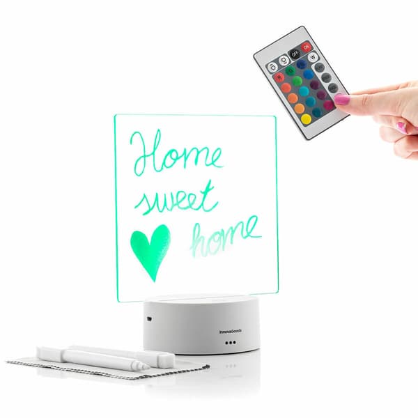 InnovaGoods Lemo LED-tavle til noter og beskeder