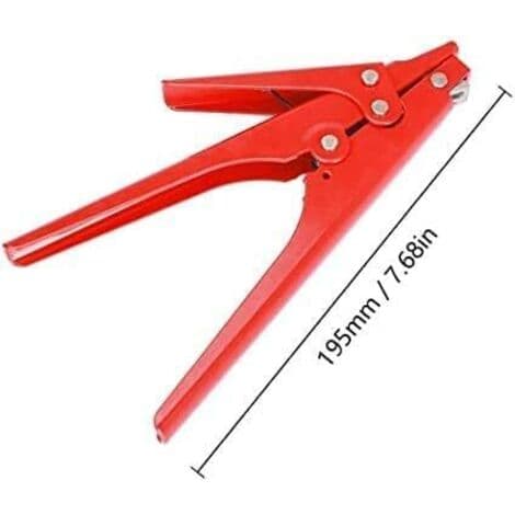 HS-519 Kabelbinderpistol Kabelbinderværktøj Trådklemme til hurtig bundtning 2,4-9,0 mm² nylonkabelbindere