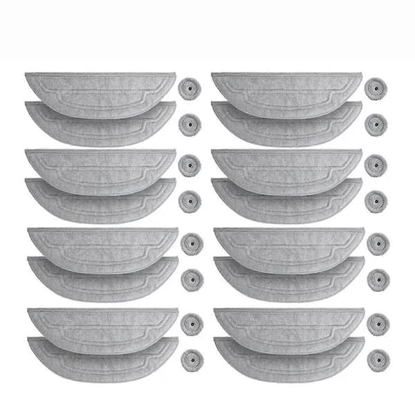 Microfiber Cloths Set for S8 MaxV Ultra/G20S Vibra Rise 3.0 Mopping System - Fast & Reusable & Washable, 16 pcs