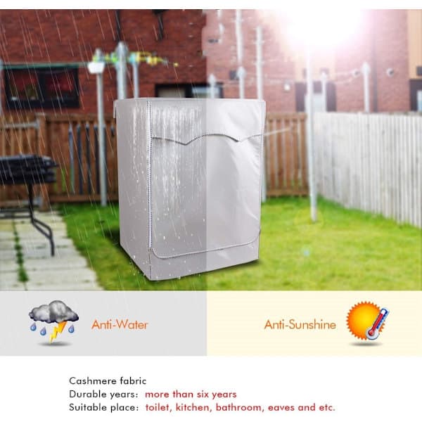 Washing Machine Cover - Protective Cover for Washing Machine - 60 x 60 x 85 cm
