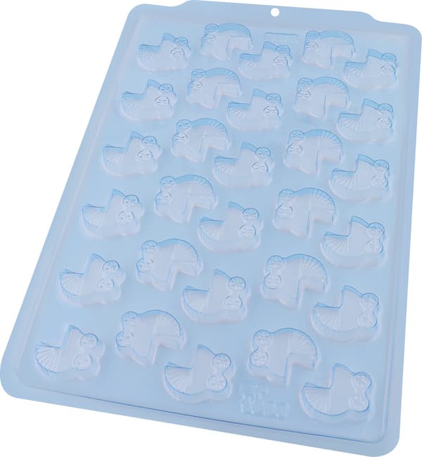 Pram Chocolate Mold - BWB 3601 - SP 1080 Transparent transparent