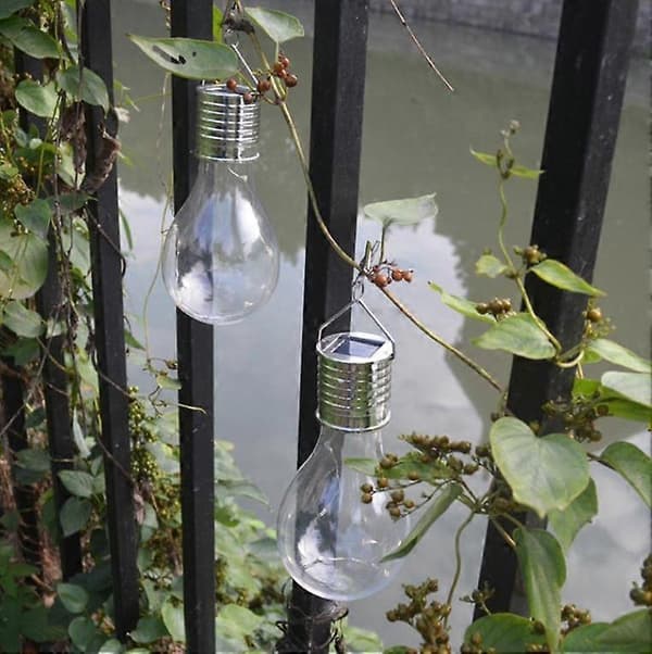 Vanntett solcellelampe 0.24W 1.2V Roterbar Utendørs Solcellekobber LED
