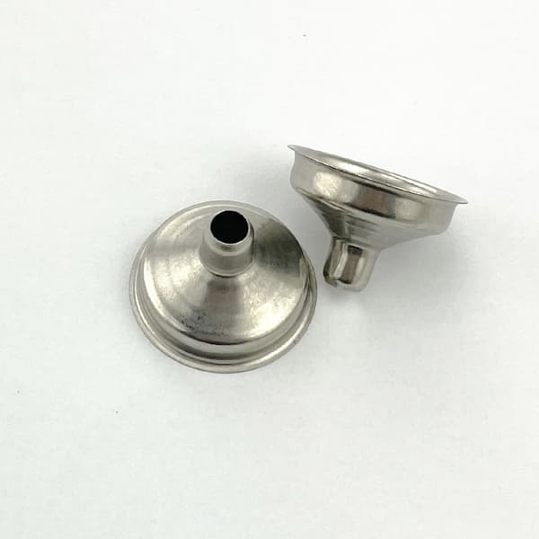 2-pakning minitrakt i rustfritt stål for flasker/kolber med eterisk olje 11