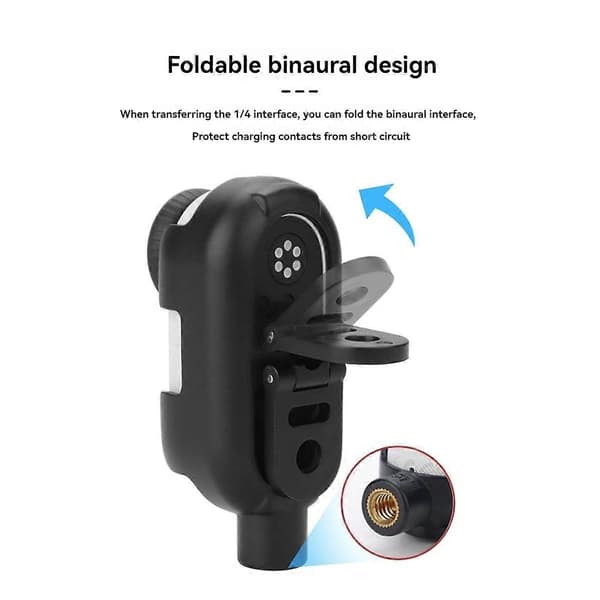 Til GO 3 Kamera Rammeadapter - Horisontal & Vertikal Montering, Forlængerbeslag til Go3