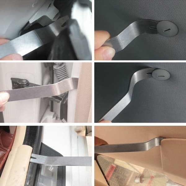 Car Trim Removal Tool, 4-Piece Set, Car Panel, Dashboard, and Radio Installation Tool - Sunny