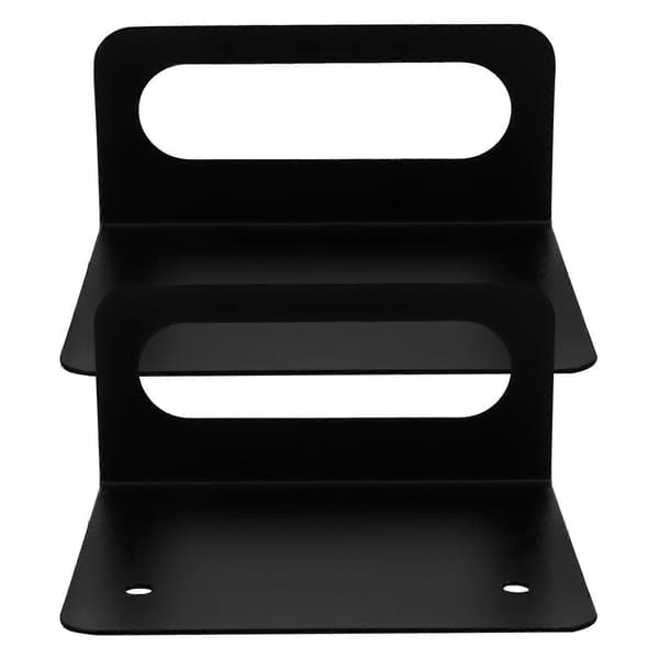 Madrasgreb Stop Madrasglid Stop Sort Jern 11x10x5 cm 2-pak