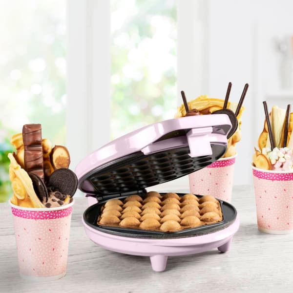 Bestron Bubble Waffle Maker ABWM300P 700 W Pink Rosa pink