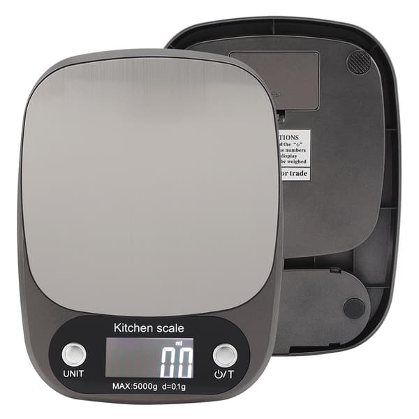 5 kg/0,1 g LCD digital kitchen scale multifunctional electronic food scale for cooking and baking