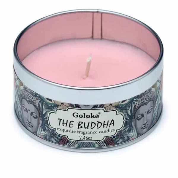 Buddha Vokslys i Krukke 150